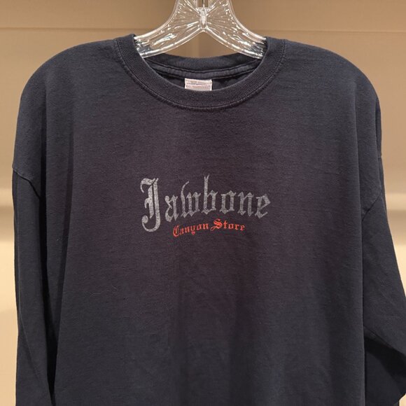 Jawbone Canyon Store "Let Them Eat Dirt" Long Sleeve T-Shirt Size X-Large - Picture 3 of 8